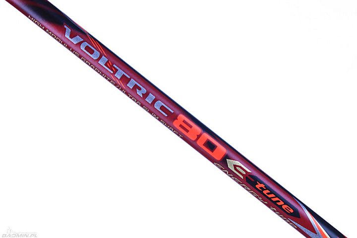 Yonex VOLTRIC 80 E-Tune Ciemny czerwony